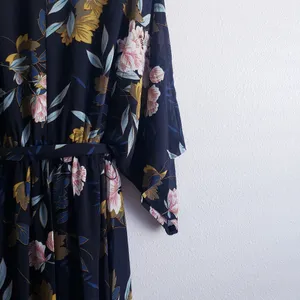 Baltic Born Kia Kimono Maxi Dress Short Sleeve New Without Tags Floral SOLD OUT thumbnail 10