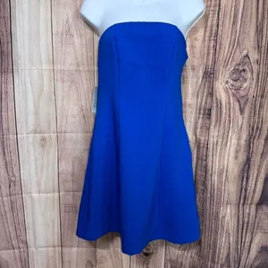 A new day mini A line dress blue‎ size 4 thumbnail 3