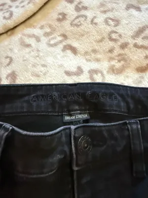 Black American Eagle Skinny Jeans thumbnail 6