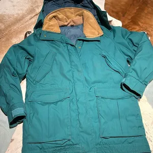 Vintage‎ Woolrich Heavy Down Fill Winter Jacket Fisherman Core C47 thumbnail 1