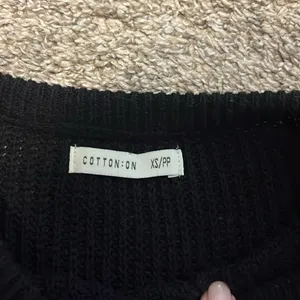 Cotton On Women's Black Crew‎ Neck Knit Sweater XS thumbnail 3