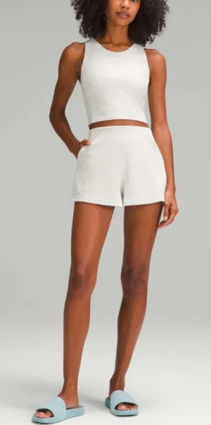 Lululemon Athletica Ribbed Softstream High-Rise Shorts 2" Size 6 thumbnail 1