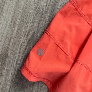 lululemon Orange Performance Skort Size 6 Women’s Tiered Athletic Skirt thumbnail 4