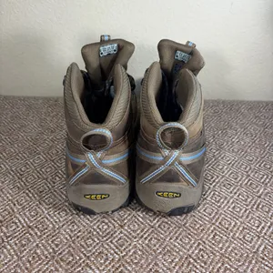 Keen Dry Targhee II Brown Nubuck Waterproof Womens Hiking Boots Sz 11 Outdoor thumbnail 4
