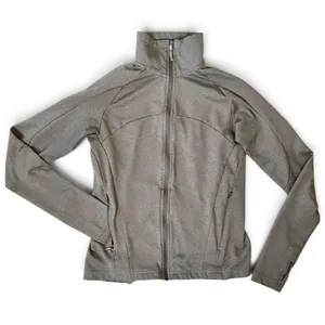 Arc'teryx Ellison Gray Softshell Fleece Full Zip Women's Jacket Size S thumbnail 10
