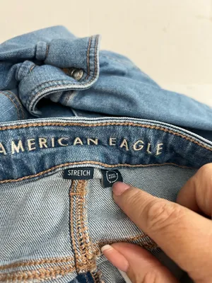 American Eagle Stretch Wide Leg Jeans  thumbnail 4