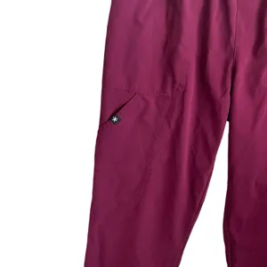 Beyond Scrubs Women Scrub Pants MP Maroon‎ Medical Uniform Nurse Workwear Dental thumbnail 8