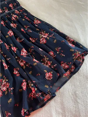 Abercrombie Dress Navy Mini Floral thumbnail 4