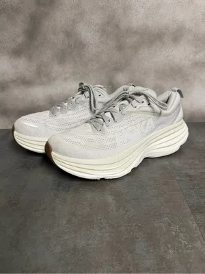 Hoka One One Bondi 8 Women’s Running Shoes Lunar Rock/Nimbus Cloud Size 9B thumbnail 2