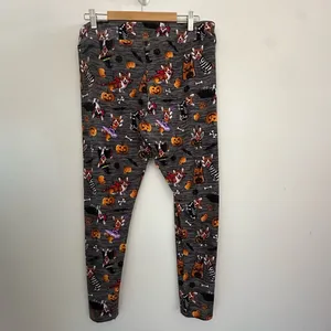 Time And Tru Halloween Corgi High Waist Leggings Size XL thumbnail 2