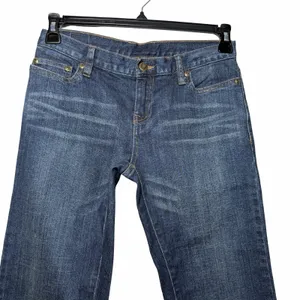Disney World Resort Mickey Mouse Pocket Embroidered‎ Bootcut Jeans Size 2 Blue thumbnail 4
