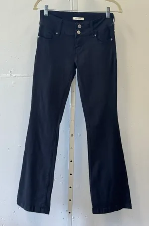 PacSun Low Rise Bootcut Jeans Black Size 25 860BT221090 Grunge Stretch thumbnail 1