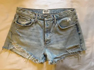 Cutoff Denim Shorts thumbnail 1