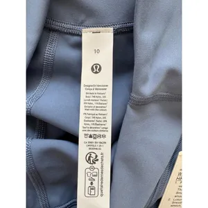 Lululemon Wunder Under SmoothCover High Rise 25” Washed Denim Size 10 NWT thumbnail 6