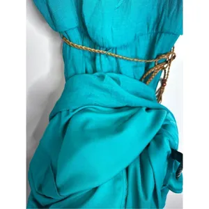 I.N San Francisco Dress Junior Size 16 Green High Low Sleeveless NWT‎ thumbnail 6