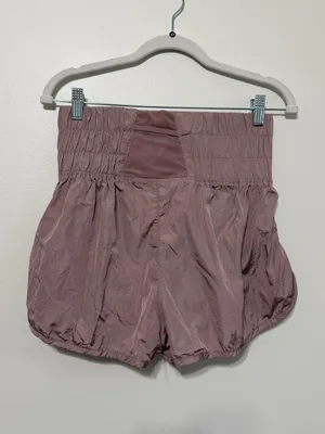 FP Movement Free People The Way Home Workout Shorts Moonlight Mauve Size Medium thumbnail 6