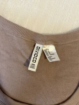 Tan H&M Shirt Short Sleeve thumbnail 3