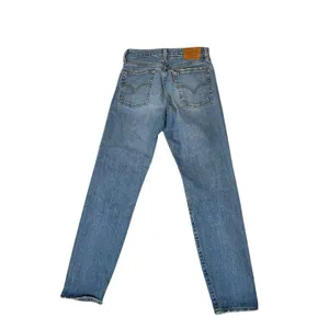 Levi's Premium Wedgie Straight Leg Jeans Womens Blue Denim‎ 25x27.5 Button Fly thumbnail 4