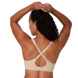 Brand New Bali Women's Size XL Comfort Tan/Beige Ultimate Support Bra thumbnail 2