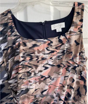 Jessica Simpson Ruffle Side Dress Size 6 thumbnail 3