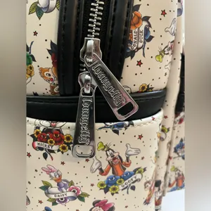 NWT Disney Loungefly Limited Edition Sensational 6 Tatoo Mini Backpack thumbnail 7