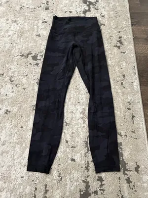 Lululemon Align Pant 25" Size 4 - Heritage 365 Camo Deep Coal Multi thumbnail 2