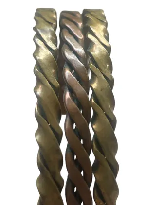 Vintage Brass/Copper Cuff Bracelet thumbnail 4