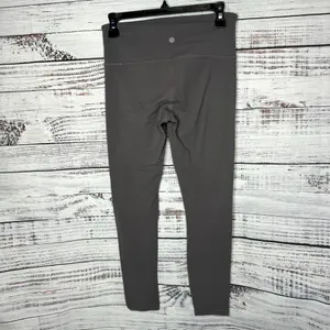 Athleta Elation 7/8 Tight Leggings Soft Yoga Workout Grey Sm thumbnail 3