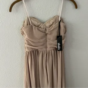 Lulu’s Moonlight Serenade Formal HOCO Dress Bridesmaid NWT thumbnail 6