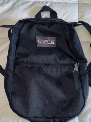 Black Casual Daypack  mini Backpack thumbnail 1