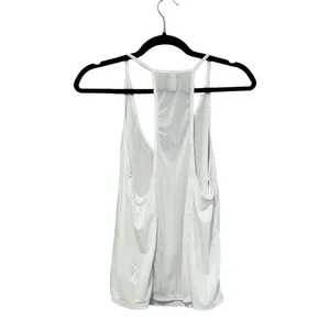 FREE PEOPLE Intimately Wear me Now White Spaghetti Strap Cami Sz S thumbnail 3