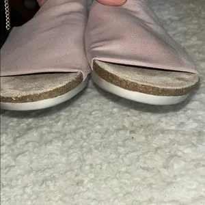 Munro Pink Mules Comfortable Slip-On Shoes thumbnail 2