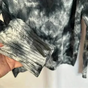 Anthropologie Pilcro Joni Tie Dye Cable Knit Hi Low Sweater‎ Womens Size Small thumbnail 7