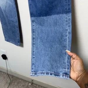 Madewell Women Cotton Shadow Patch Dean Easy Jeans 29" Blue Straight Leg Denim thumbnail 7