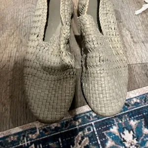 Calonge‎ womens handwoven leather flats size 5 eu 35 thumbnail 2