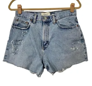 Gap Classic Vintage Hand Done Cut Off Distressed Jean Shorts thumbnail 1