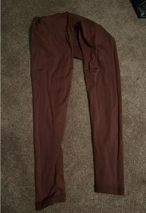 Aerie OFFLINE by High-Waisted Leggings Crossover 7/8 Real Me thumbnail 6