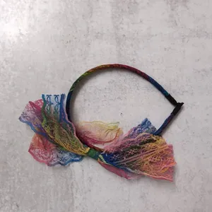 80s Costume Party Accessory Kit: Rainbow Headband, Leg Warmers & More thumbnail 6