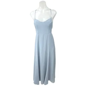 Show Me Your Mumu Godshaw Goddess Blue Maxi A-line Bridesmaid Dress Gown Size S thumbnail 4