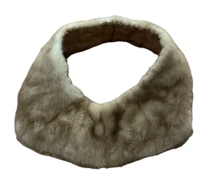 Vintage Light Brown Mink Fur Collar Neck Wrap One Size thumbnail 1