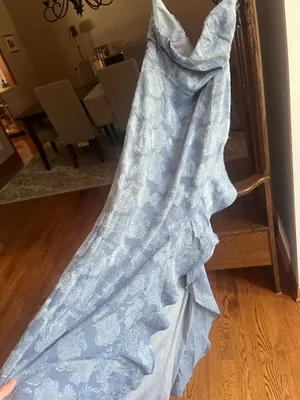Lulus Strapless Dress Maxi Floral thumbnail 3