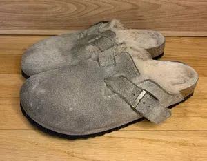 Birkenstock Boston Shearling Clogs - Size 41 thumbnail 1