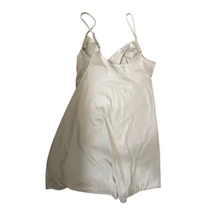 Y2K Victorias Secret‎ Satin Slip Dress M Sage Lingerie Chemise Spaghetti Strap thumbnail 2