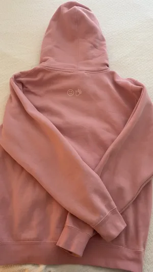 Pink glossier hoodie thumbnail 4