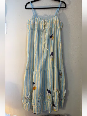 NWT Anthropologie LyreBird Midi Nap Dress thumbnail 6