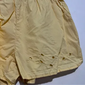 Young Fabulous & Broke Light Yellow Cotton Shorts thumbnail 5
