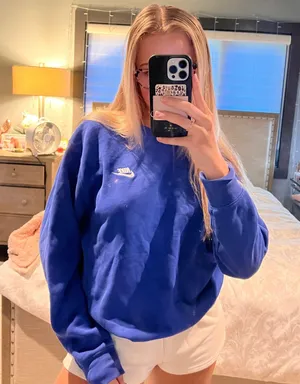 Nike Blue Sweatshirt thumbnail 1