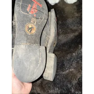 Justin Boots Aqua Cowboy Boots Leather Gypsy Cowgirl Western Gemma Ankle Height 6.5 B thumbnail 4