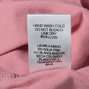 AFTER MARKET Pink Ruffle Front‎ T Shirt Made in USA Cotton Blend Top Size M thumbnail 5