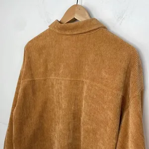 Wishlist Apparel Corduroy Mustard Color Schaket with Doleman sleeves S/Medium thumbnail 5